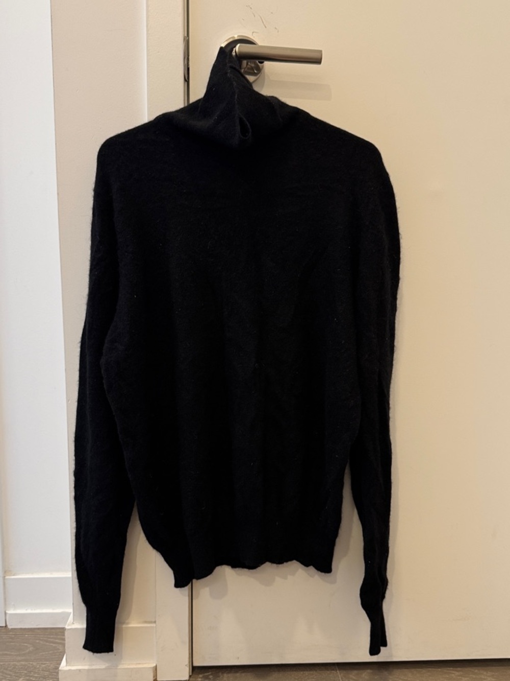 Black Turtleneck Sweater - Classic Comfort